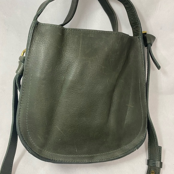 Madewell leather crossbody bag green - Picture 10 of 10